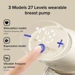 Wearable Breast Pump Manufacturer - New Arrival Wireless Portable Hands Free with Servo Motor