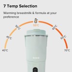 Bottle Warmer Manufacturer - Portable 500ml Cordless Constant Temperature Travel for Formula