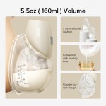 Wearable Breast Pump Manufacturer - 2024 New Design Portable Hands Free with Servo Motor