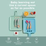 Baby Spoon and Fork Set Manufacturer - BPA Free Toddler Feeding Training Silicone