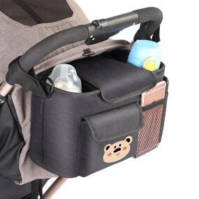 Stroller Organizer - Cartoon Insulated Holder