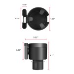 Car Cup Holder - 2 in 1 Expander Adapter