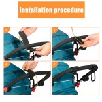 Stroller Hook - Leather Anti-slip Design