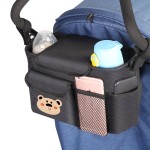 Stroller Organizer - Cartoon Insulated Holder