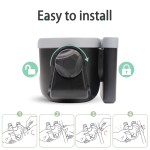 Plastic Cup Holder - Anti-Slip Pram Holder