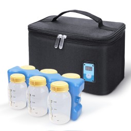 Breastmilk Cooler Bag - Digital Display Temperature