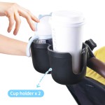 Dual Cup Holder - 360 Rotating Stroller Supplier