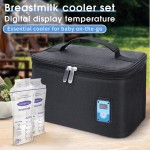 Breastmilk Cooler Bag - Digital Display Temperature
