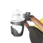 Stroller Cup Holder - ABS Black Buggy Holder