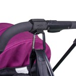 Stroller Hook - Leather Anti-slip Design