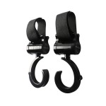 Baby Stroller Hook - with Strap Holder