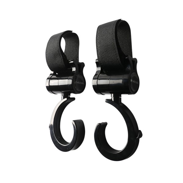 Baby Stroller Hook - with Strap Holder