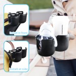 Stroller Cup Holder - 360 Rotating Dual