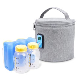 Milk Cooler Bag - Ice Pack 4 Bottle Capacity