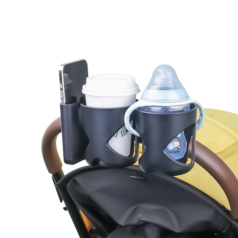 Stroller Cup Holder - Universal Double Drink Holder