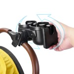 Stroller Cup Holder - Universal Double Holder