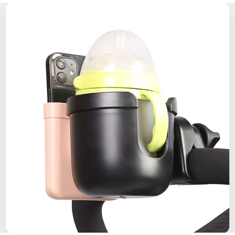Stroller Cup Holder - 2 in 1 with Phone