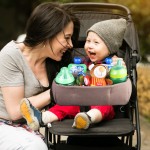 Stroller Organizer - Mesh Pocket with Cup Holder