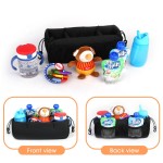 Stroller Organizer - Mesh Pocket with Cup Holder