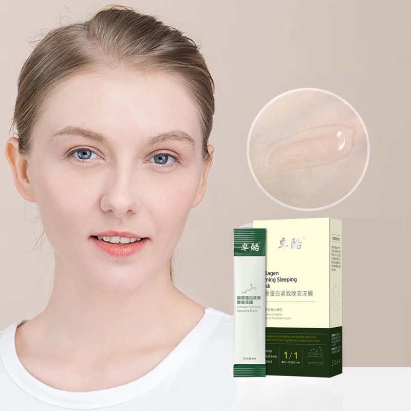 Frozen Mask Good Night  Collagen 4ml*20pcs  Leave-in Moisturizing Shrinking