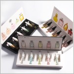 批发热化妆品小瓶批发化妆品小瓶2ml 3ml香水样品包装纸礼盒与纸插入