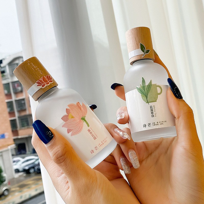 Shimang Small Perfume 50ml for Men and Women Lasting Light Fragrance for Girl Students Fresh and Natural Honey Peach Wholesale