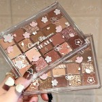批发20色化妆品眼影铝板Maquiagem专业空豪华眼影调色板塑料