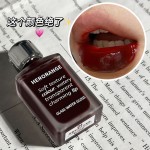 her橙果冻镜面唇釉不粘杯玻璃唇色性感红色液体口红为学生美丽唇妆6色