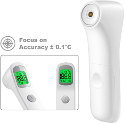 Digital Thermometer - Dual Mode Ear Forehead
