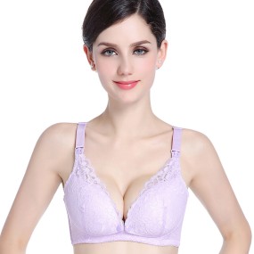 Nursing Bra Manufacturer - Women Seamless Breastfeeding Front Open Maternity Bra