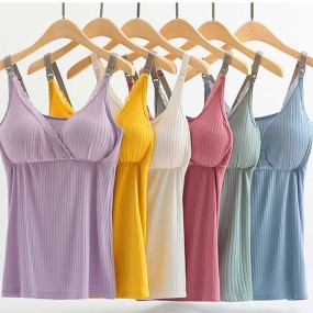 Lactation Clothing Manufacturer - Pregnant Women's One Piece Base Coat Elastic Postpartum Breast-feeding