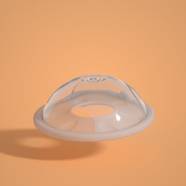 Manual Breast Pump - Silicone Collector Shell