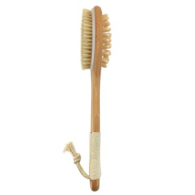 Body Brush Manufacturer - Eco-friendly Wooden Custom Long Handle Back Massager Exfoliating