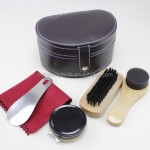 Shoe Shine Kit - Brown Polish Professional