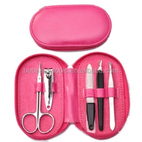 Pink Nail Care Kit - Salon Spa Treatment