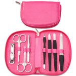 Pink Nail Care Kit - Salon Spa Treatment