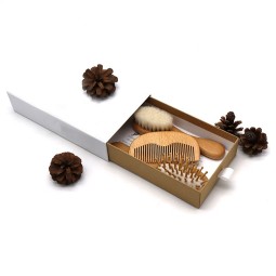 Baby Hair Set - Wooden Brush Comb