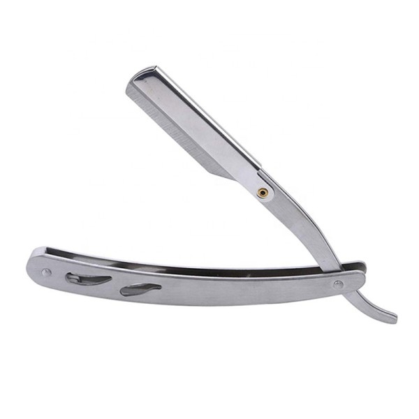 Straight Edge Razor - Stainless Steel Barber