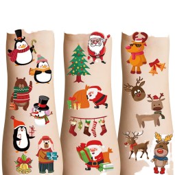 Christmas Tattoos - Temporary Stickers 10 Sheets