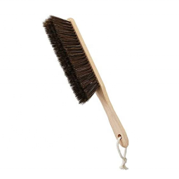 Hand Broom Brush - Wooden Handle Soft Bristles