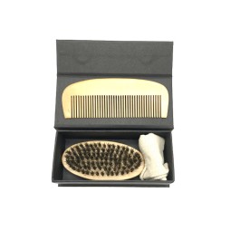 Beard Brush Set - Kit Comb for Men