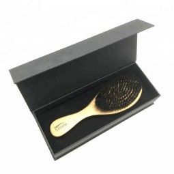 Wave Hair Brush - Golden Long Handle