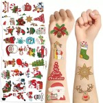 Christmas Tattoos - Temporary Stickers 10 Sheets