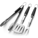 Grill Utensils Set - 3 Piece BBQ Tools