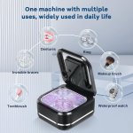 Ultrasonic Cleaner Manufacturer - 360 Degree Deep Cleaning Electric for Dentures Retainers