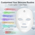 LED Light Therapy Mask Manufacturer - A10 Model 7 LED Photon for Facial Skin Care