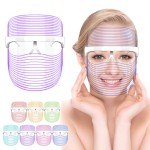 LED Light Therapy Mask Manufacturer - 7 Colors Silicone Rejuvenation Electric for Home Use