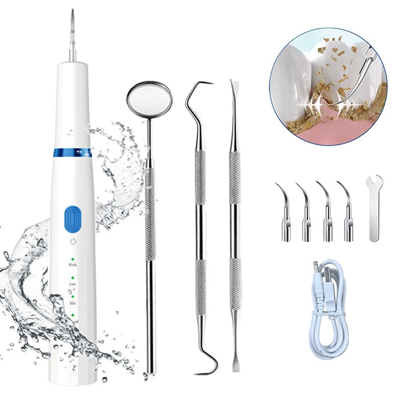 Ultrasonic Teeth Cleaner Manufacturer - Portable IPX6 Waterproof High Power Plaque Remover