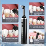 Electric Polisher Kit Manufacturer - Home Use Teeth Grinder Tartar Scaler 5 Brush Heads 5 Speeds