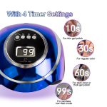 UV Nail Lamp Manufacturer - New Design 57LEDS Curing All Gels with LCD Display 4 Timer